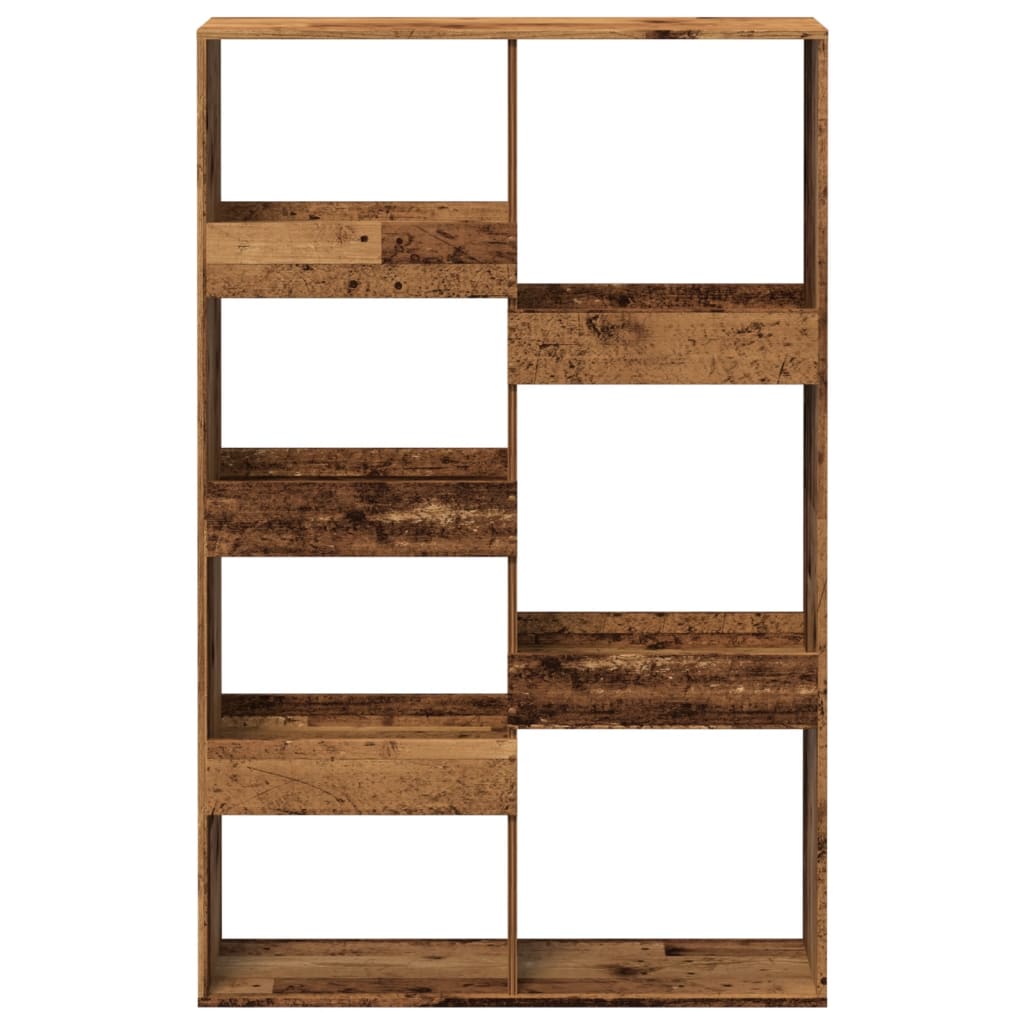 vidaXL Regał, stare drewno, 100x33x155,5 cm, materiał drewnopochodny