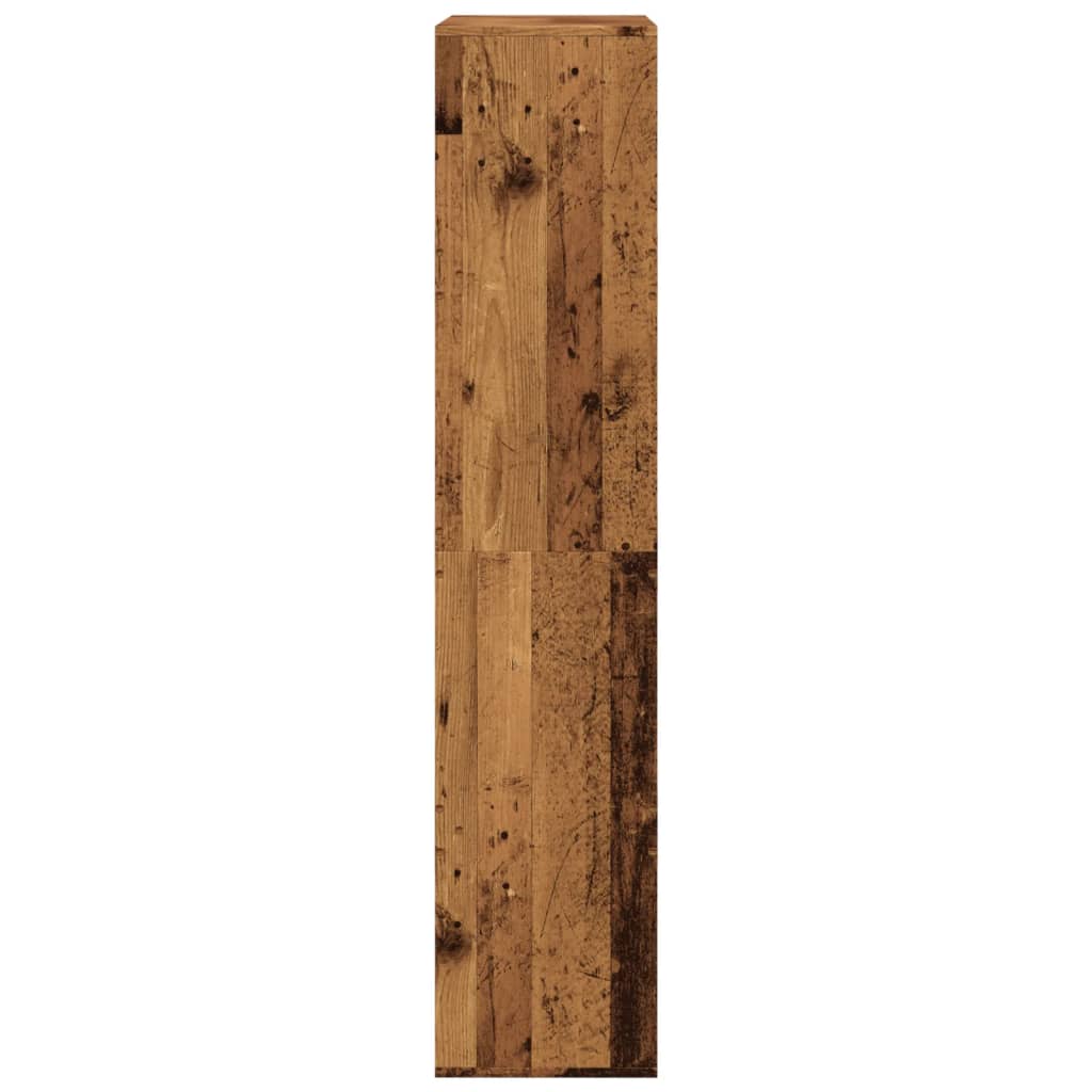 vidaXL Regał, stare drewno, 100x33x155,5 cm, materiał drewnopochodny