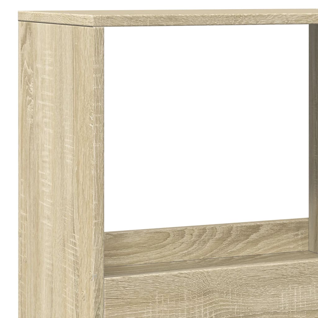 vidaXL Regał, dąb sonoma, 100x33x175 cm, materiał drewnopochodny