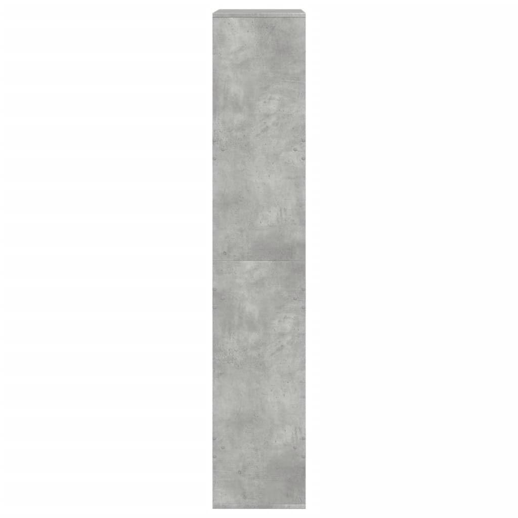 vidaXL Regał, szarość betonu, 100x33x175 cm, materiał drewnopochodny