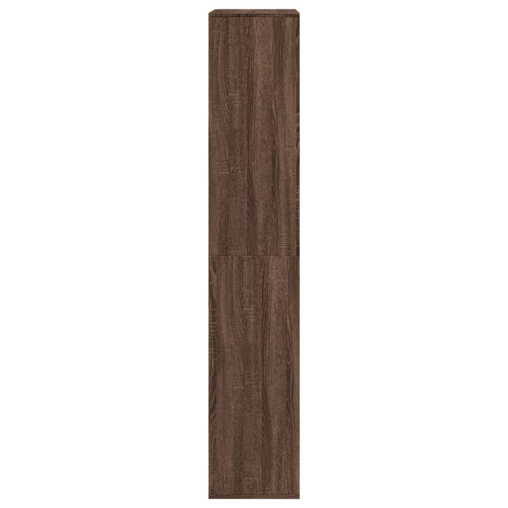 vidaXL Regał, brązowy dąb, 100x33x175 cm, materiał drewnopochodny