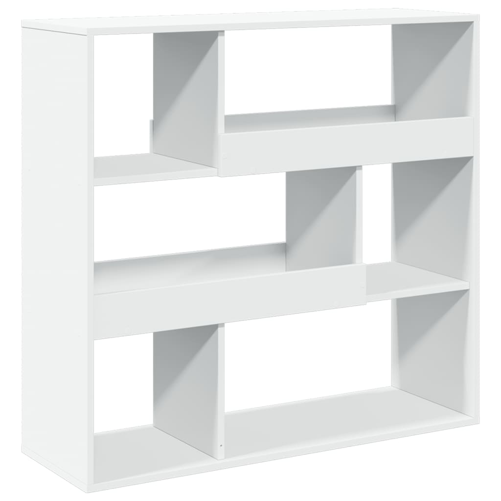 vidaXL Regał/przegroda, biały, 100x33x94,5 cm, materiał drewnopochodny