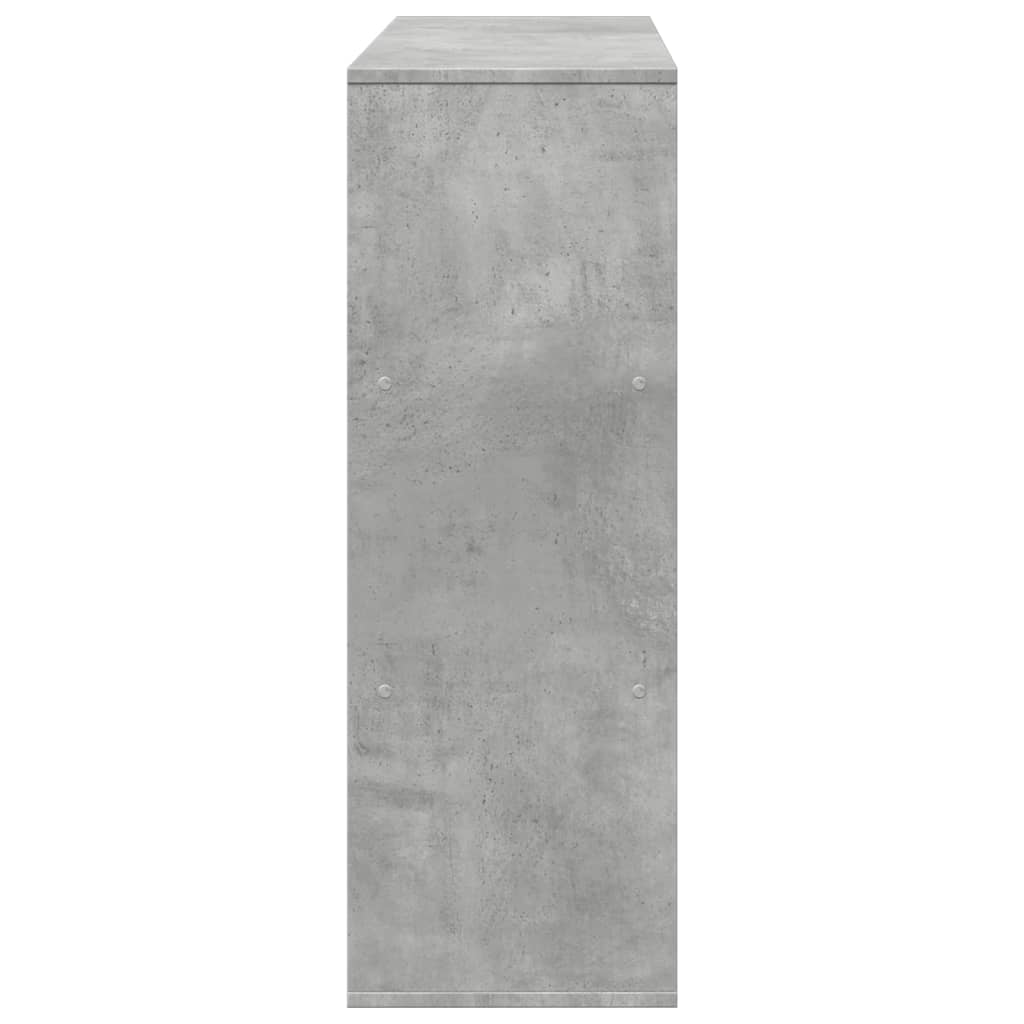 vidaXL Regał/przegroda, szarość betonu, 100x33x94,5 cm
