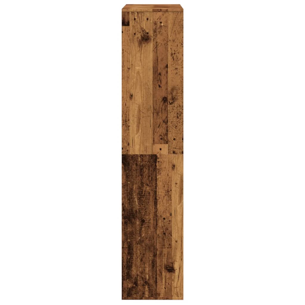 vidaXL Regał/przegroda, stare drewno, 100x33x156,5 cm