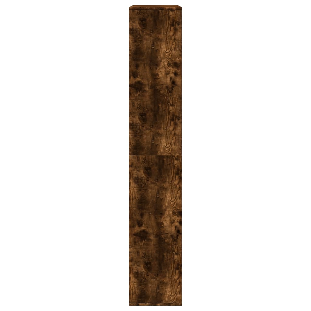 vidaXL Regał/przegroda, przydymiony dąb, 100x33x187,5 cm