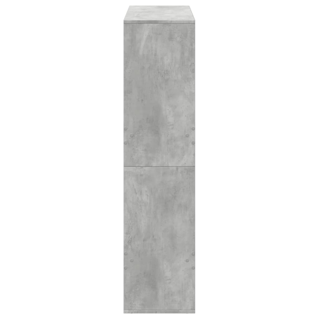 vidaXL Regał/przegroda, szarość betonu, 100x33x135 cm