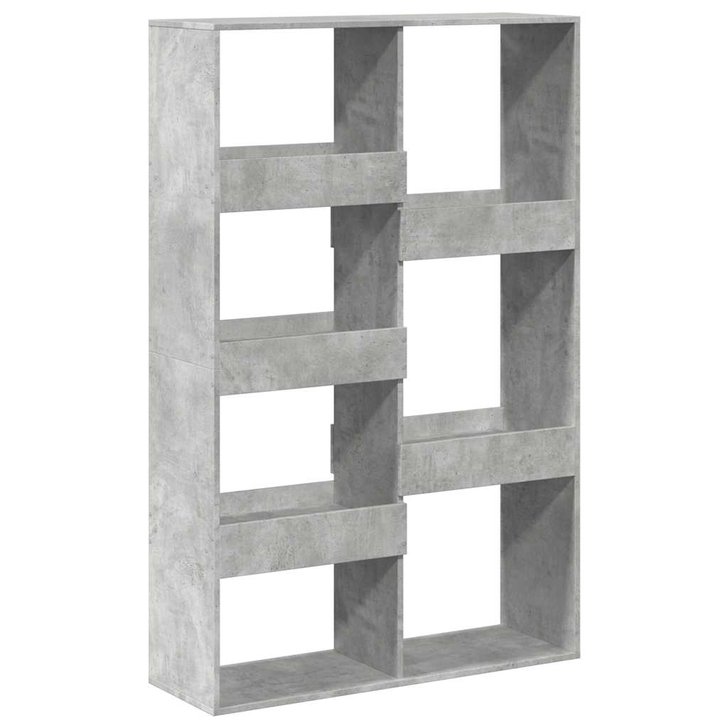 vidaXL Regał/przegroda do pokoju, szarość betonu, 100x33x155,5 cm