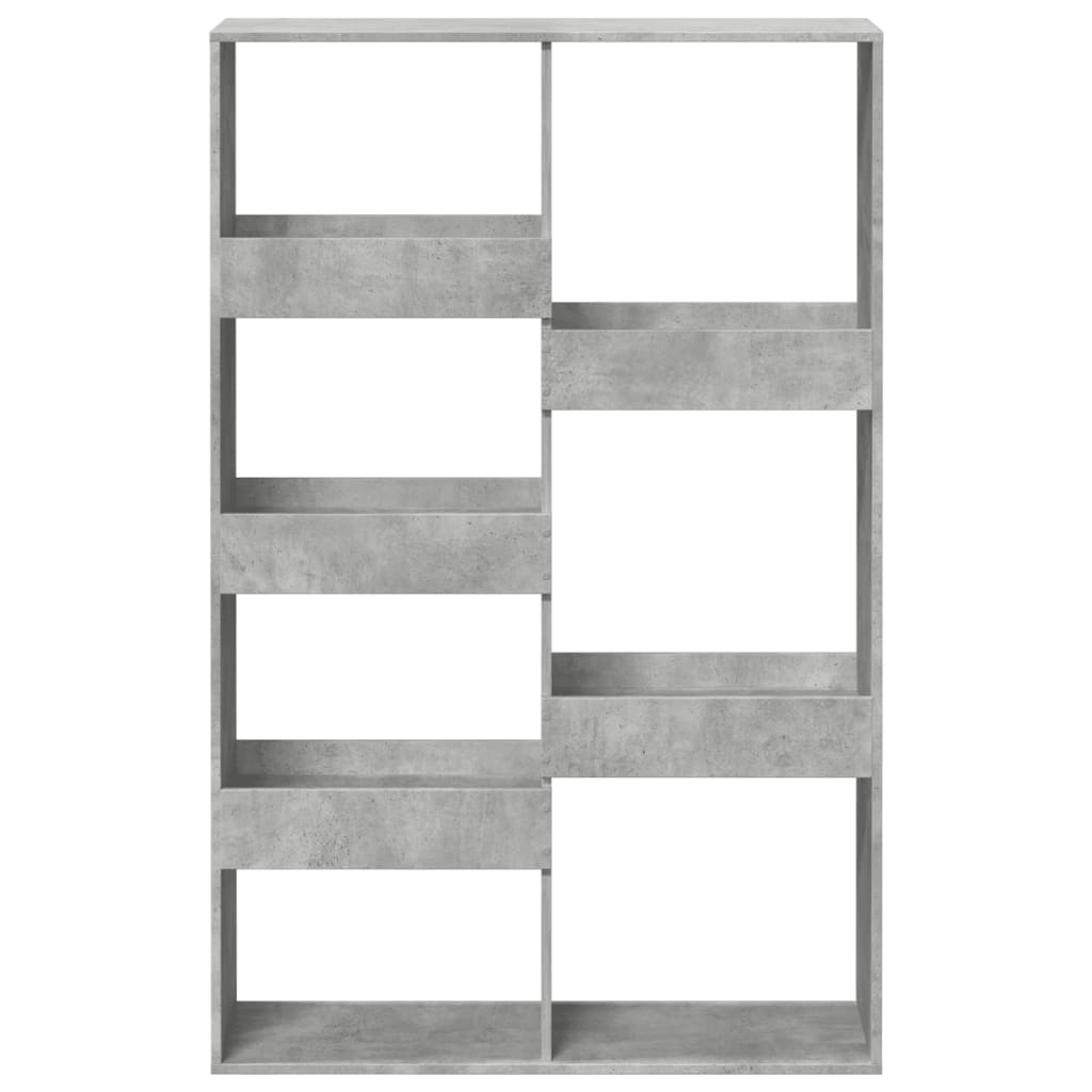vidaXL Regał/przegroda do pokoju, szarość betonu, 100x33x155,5 cm