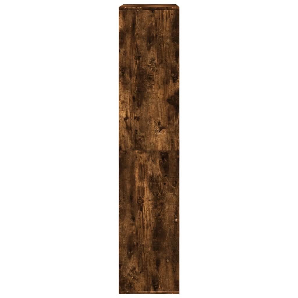 vidaXL Regał/przegroda do pokoju, przydymiony dąb, 100x33x155,5 cm