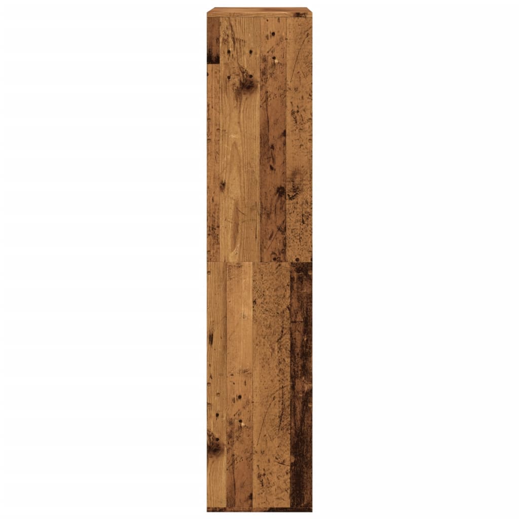 vidaXL Regał/przegroda do pokoju, stare drewno, 100x33x155,5 cm