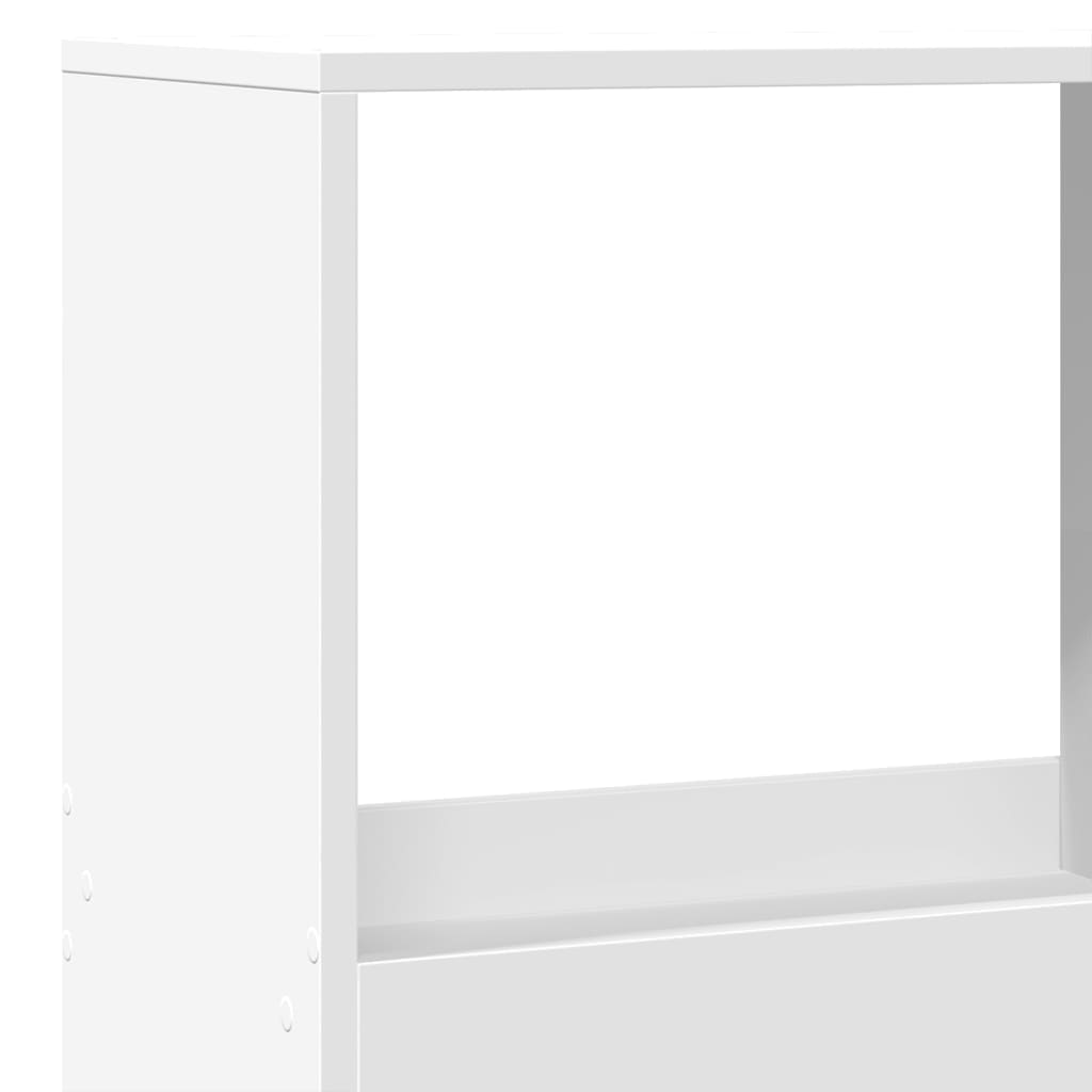 vidaXL Regał/przegroda, biały, 100x33x175 cm, materiał drewnopochodny
