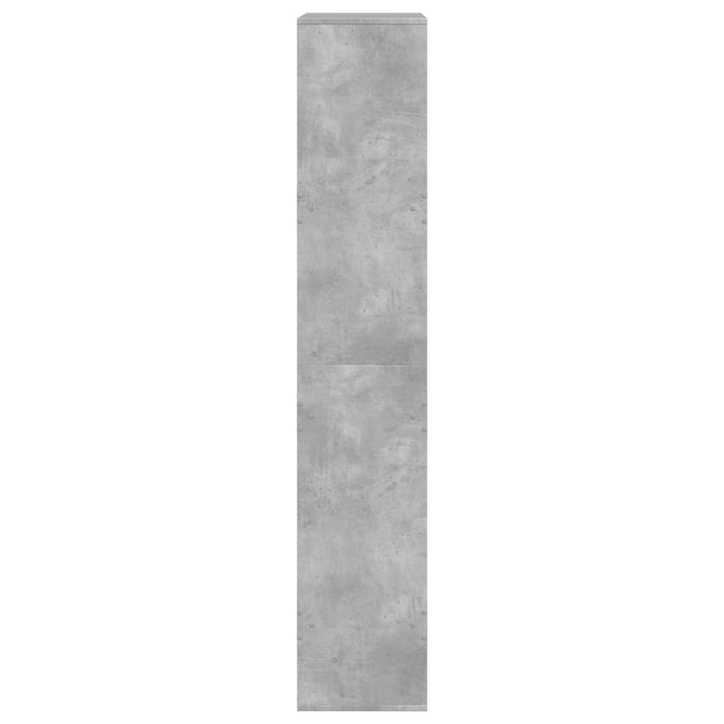 vidaXL Regał/przegroda, szarość betonu, 100x33x175 cm