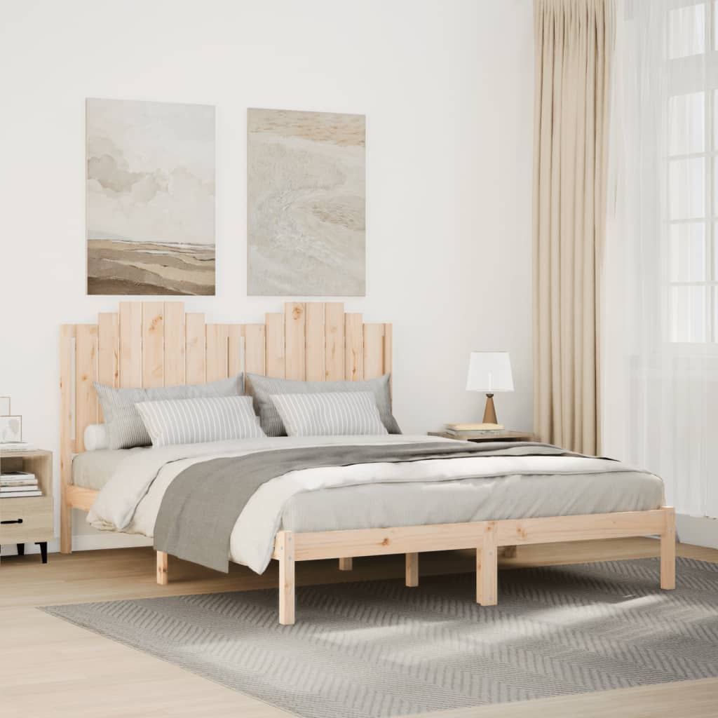 vidaXL Dłuższe łóżko bez materaca, 160x210 cm, lite drewno