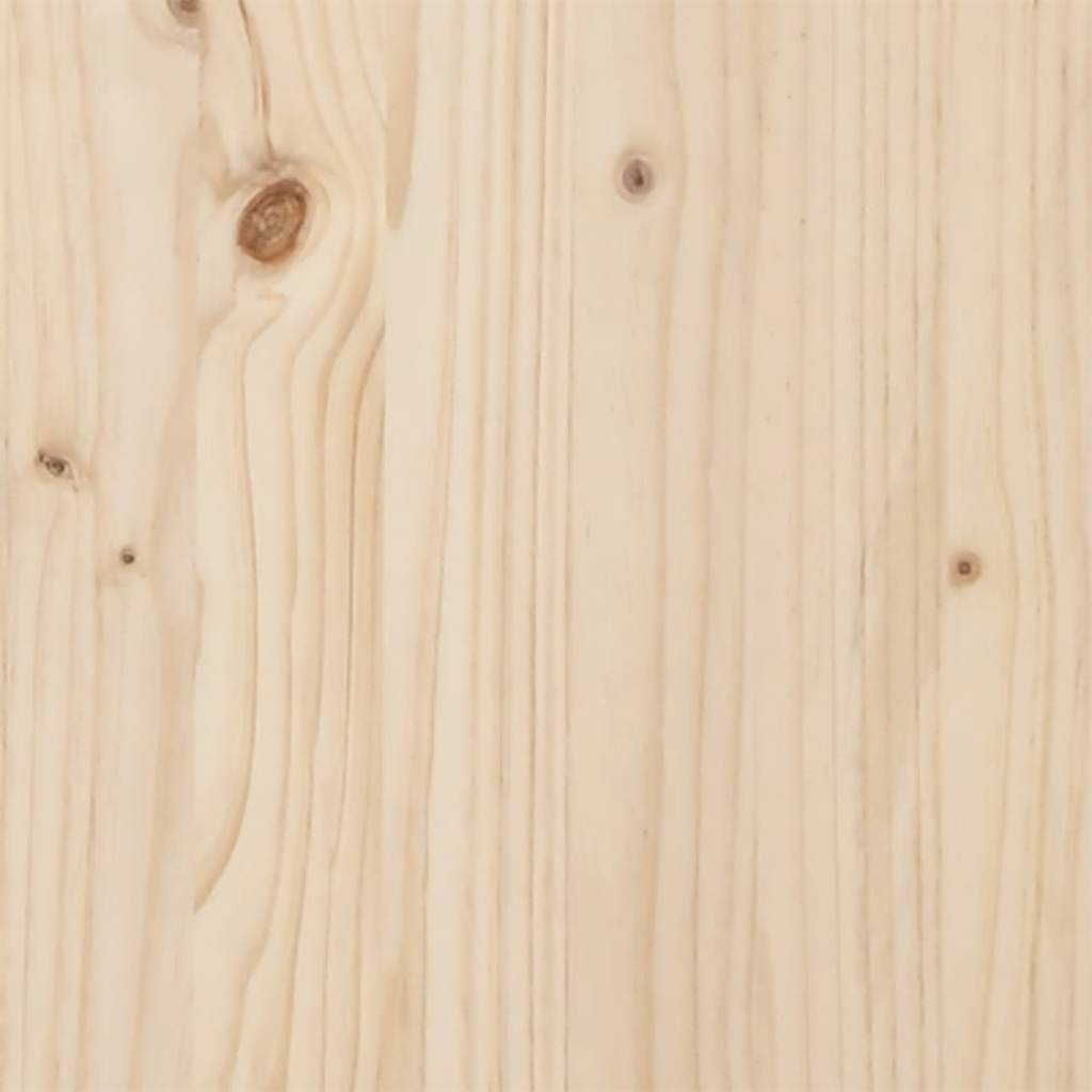 vidaXL Dłuższe łóżko bez materaca, 90x210 cm, lite drewno