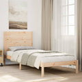 vidaXL Dłuższe łóżko bez materaca, 100x220 cm, lite drewno