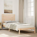 vidaXL Dłuższe łóżko bez materaca, 90x210 cm, lite drewno