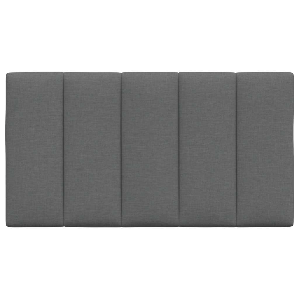 vidaXL Poduszka na wezgłowie, Hanko, ciemnoszara, 80 cm, tkanina