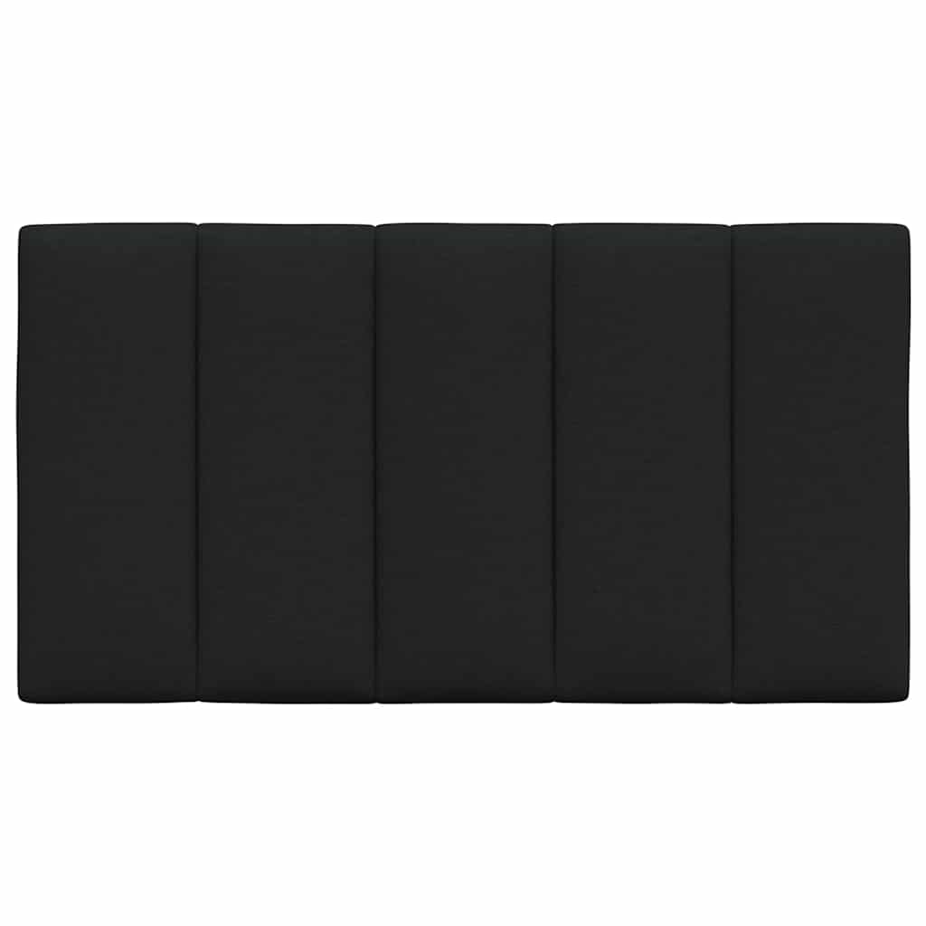 vidaXL Poduszka na wezgłowie, Hanko, czarna, 80 cm, tkanina