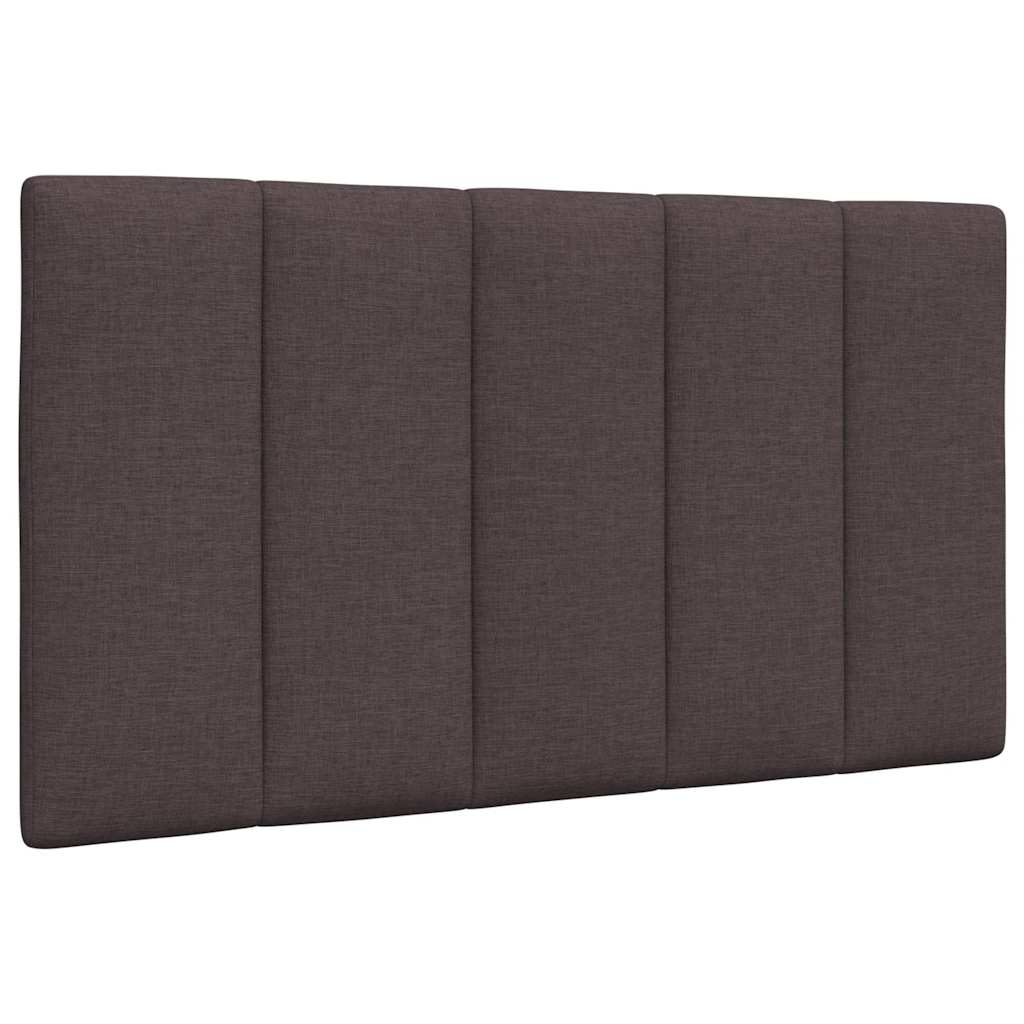 vidaXL Poduszka na wezgłowie, Hanko, ciemnobrązowa, 80 cm, tkanina