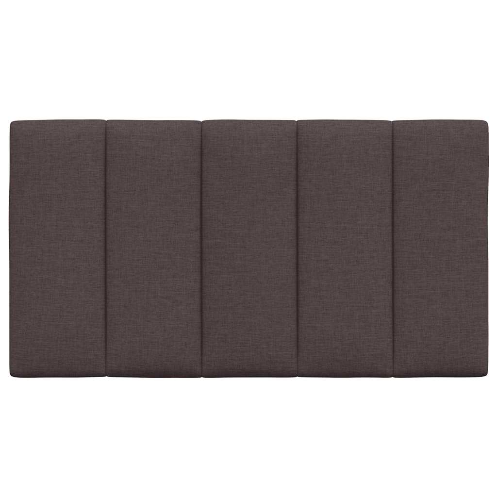 vidaXL Poduszka na wezgłowie, Hanko, ciemnobrązowa, 80 cm, tkanina
