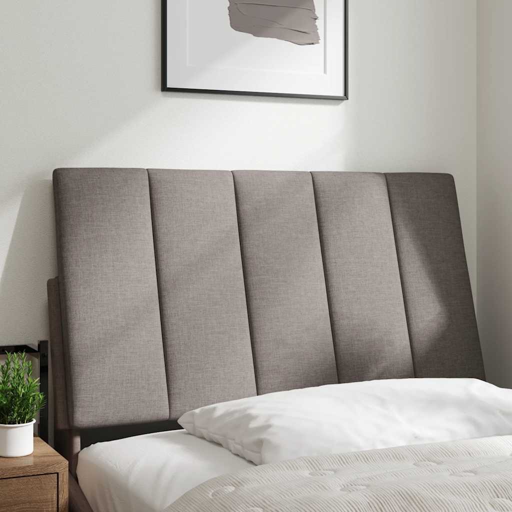 vidaXL Poduszka na wezgłowie, Hanko, kolor taupe, 80 cm, tkanina