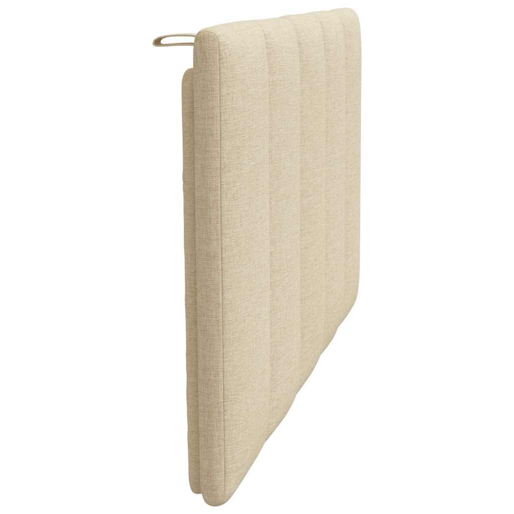 vidaXL Poduszka na wezgłowie, Hanko, kremowa, 80 cm, tkanina