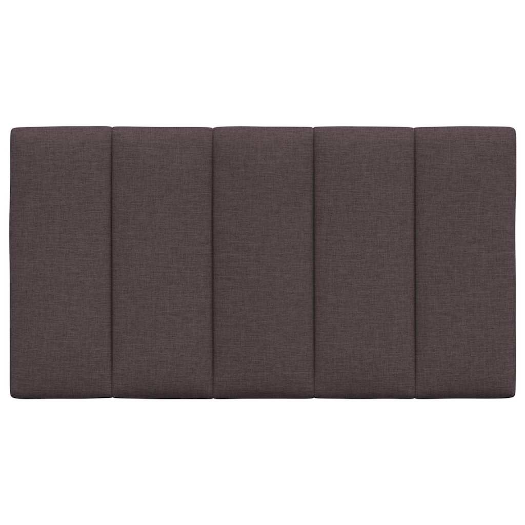 vidaXL Poduszka na wezgłowie, Hanko, ciemnobrązowa, 90 cm, tkanina