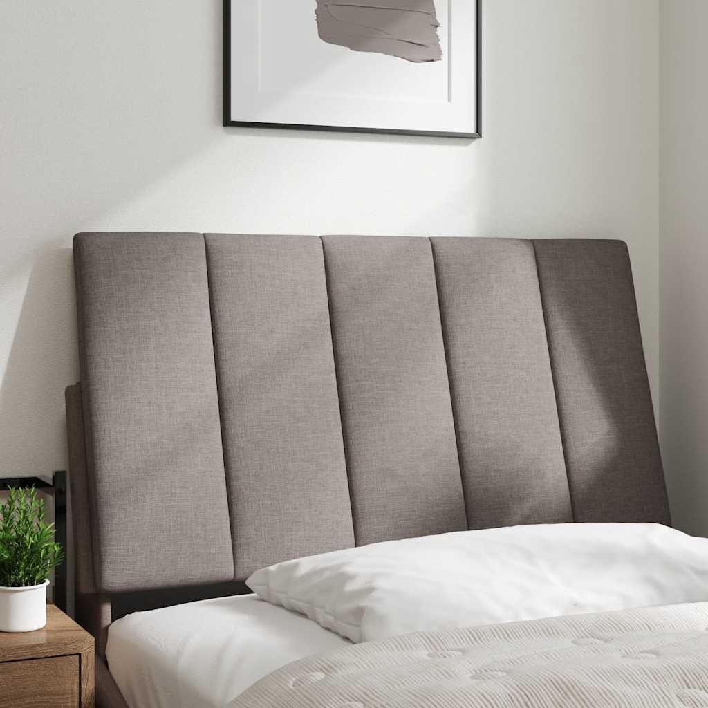vidaXL Poduszka na wezgłowie, Hanko, kolor taupe, 90 cm, tkanina