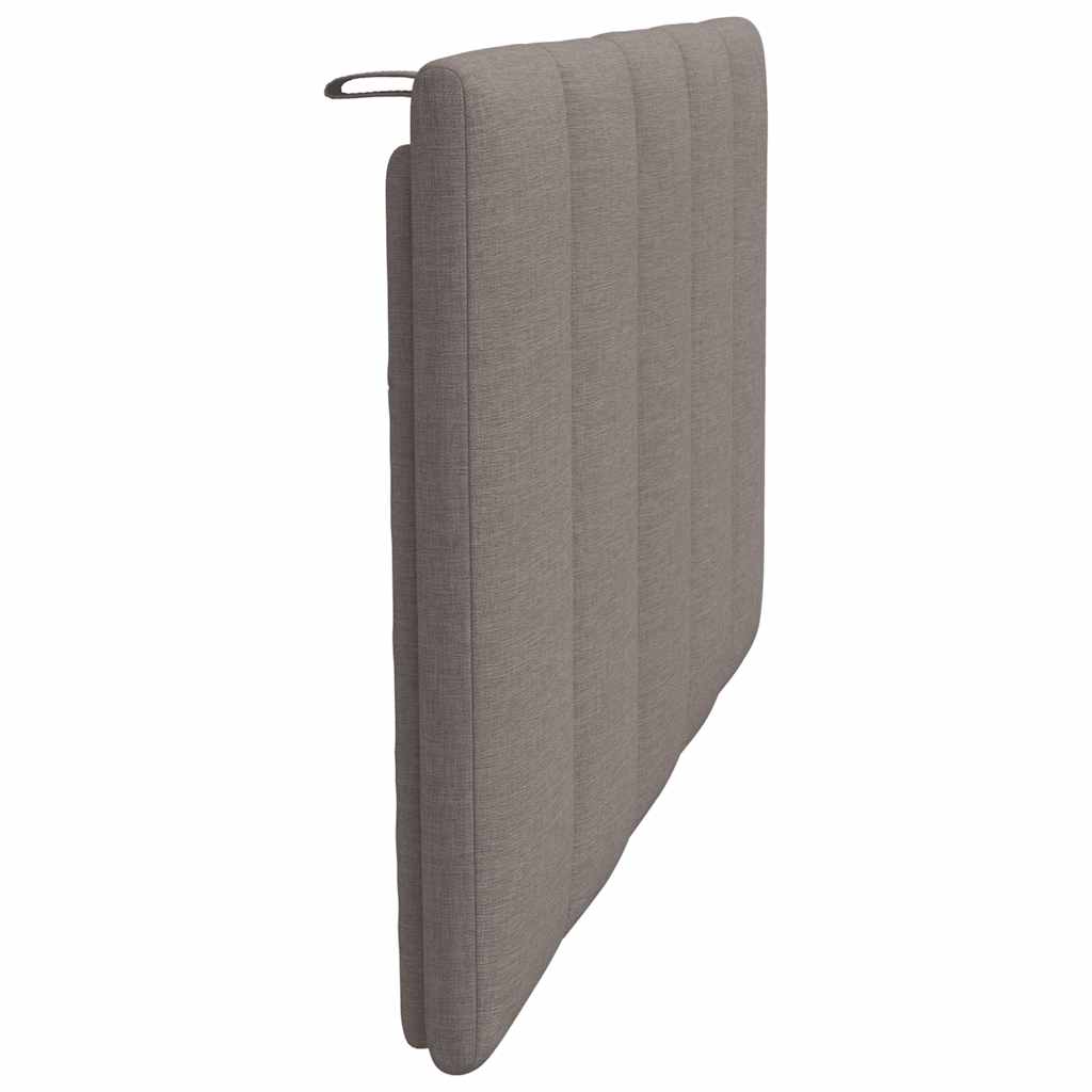 vidaXL Poduszka na wezgłowie, Hanko, kolor taupe, 90 cm, tkanina