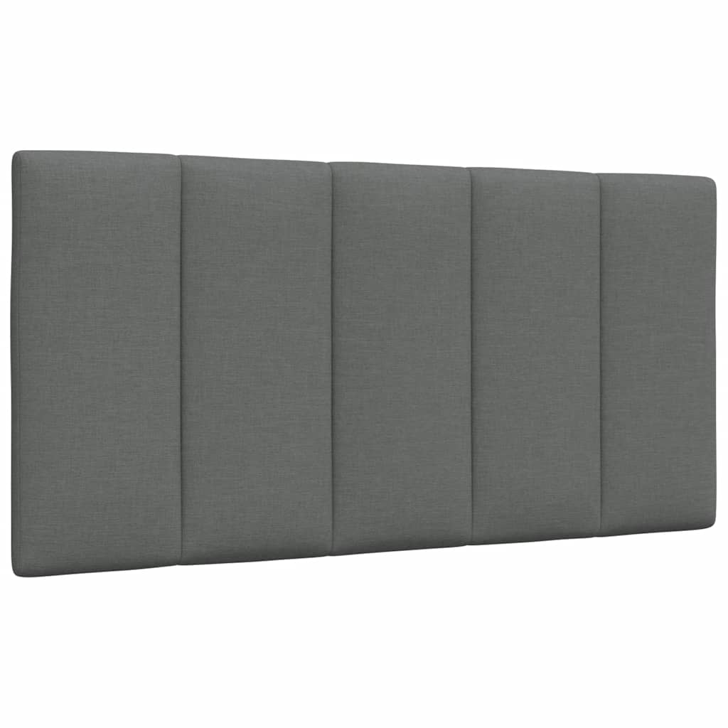 vidaXL Poduszka na wezgłowie, Hanko, ciemnoszara, 100 cm, tkanina