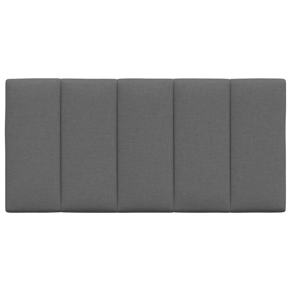 vidaXL Poduszka na wezgłowie, Hanko, ciemnoszara, 100 cm, tkanina
