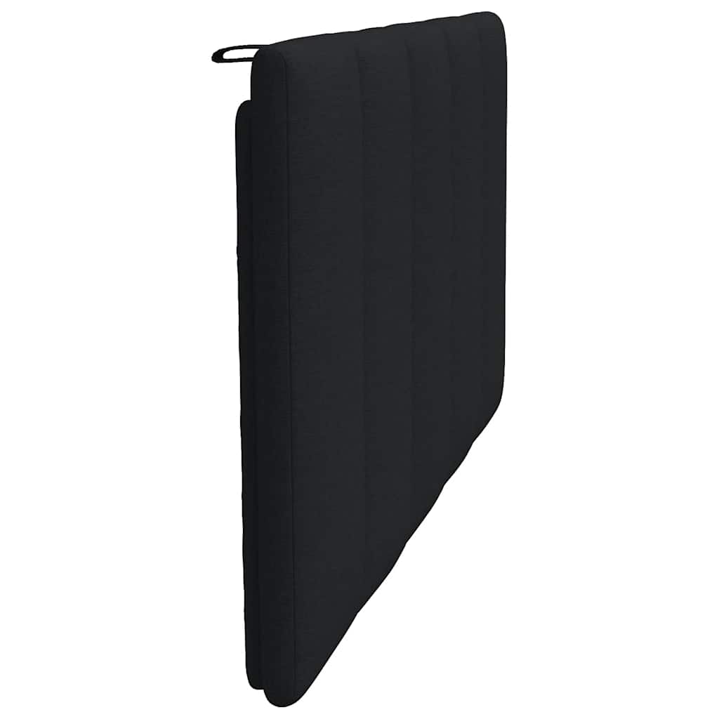 vidaXL Poduszka na wezgłowie, Hanko, czarna, 100 cm, tkanina