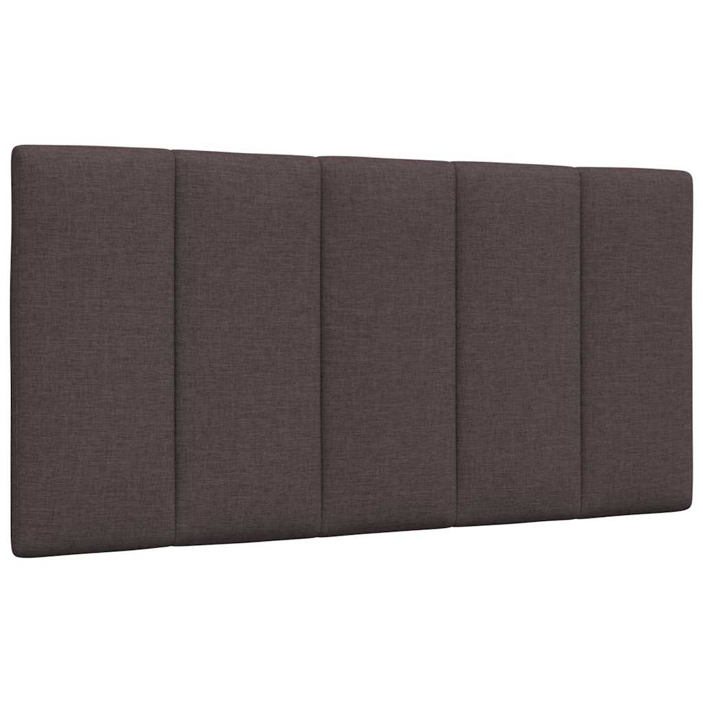 vidaXL Poduszka na wezgłowie, Hanko, ciemnobrązowa, 100 cm, tkanina