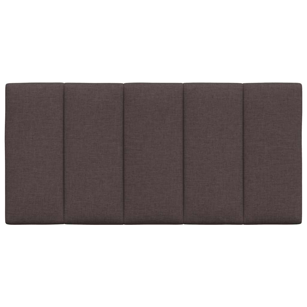 vidaXL Poduszka na wezgłowie, Hanko, ciemnobrązowa, 100 cm, tkanina