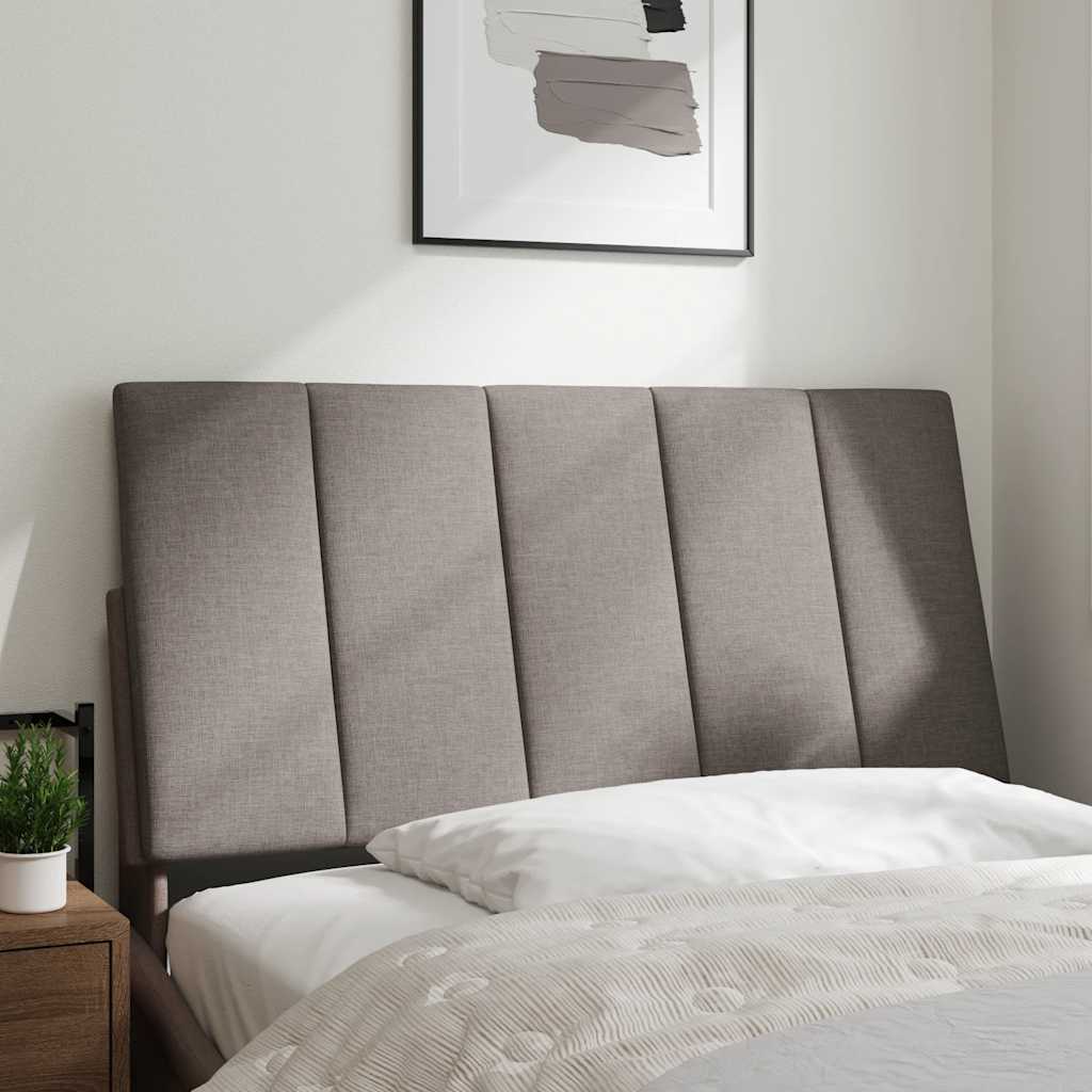 vidaXL Poduszka na wezgłowie, Hanko, kolor taupe, 100 cm, tkanina