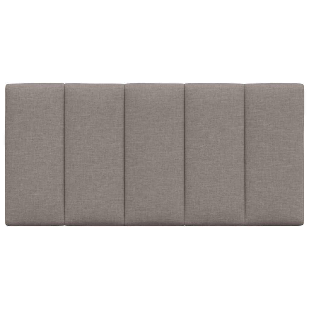 vidaXL Poduszka na wezgłowie, Hanko, kolor taupe, 100 cm, tkanina