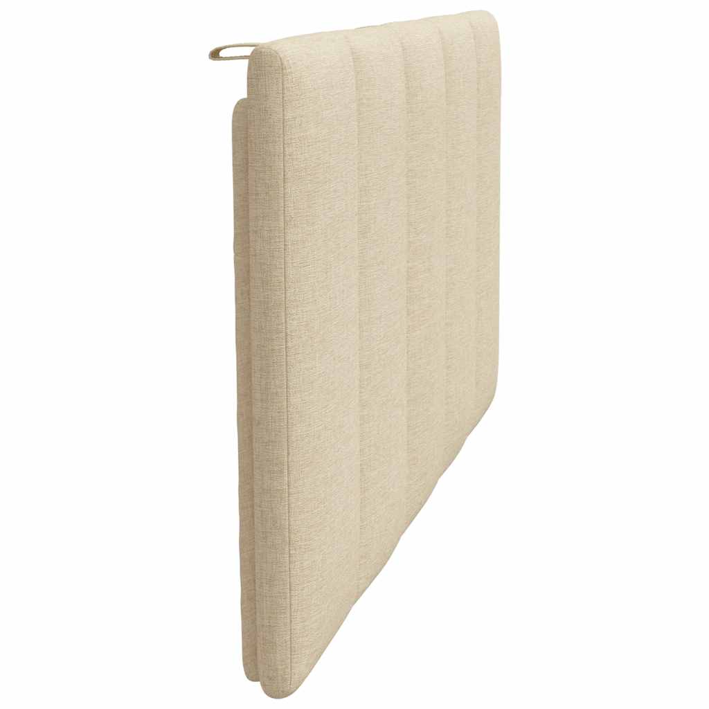 vidaXL Poduszka na wezgłowie, Hanko, kremowa, 100 cm, tkanina