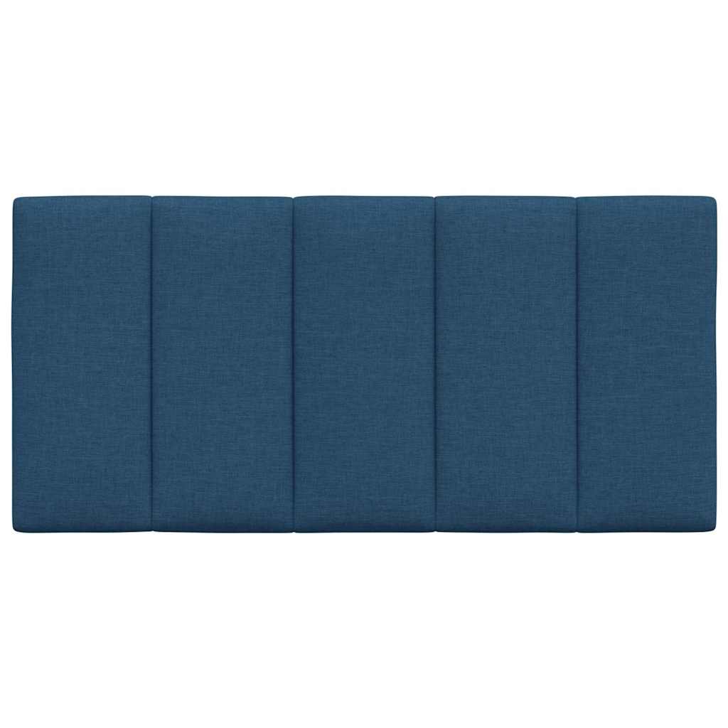 vidaXL Poduszka na wezgłowie, Hanko, niebieska, 100 cm, tkanina