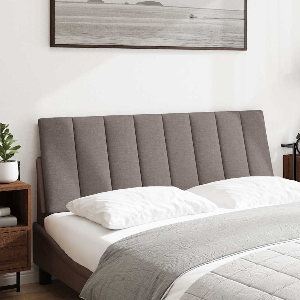vidaXL Poduszka na wezgłowie, Hanko, kolor taupe, 120 cm, tkanina