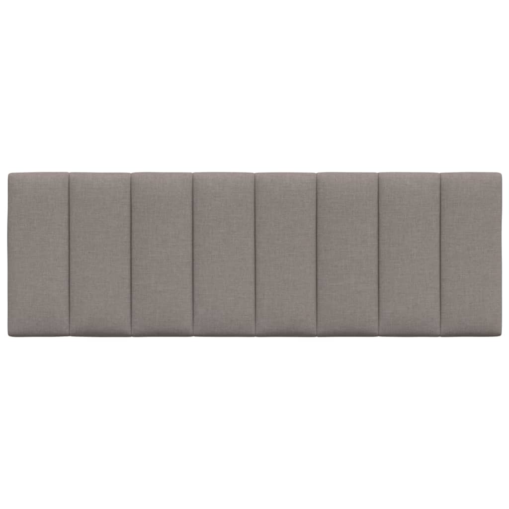 vidaXL Poduszka na wezgłowie, Hanko, kolor taupe, 120 cm, tkanina