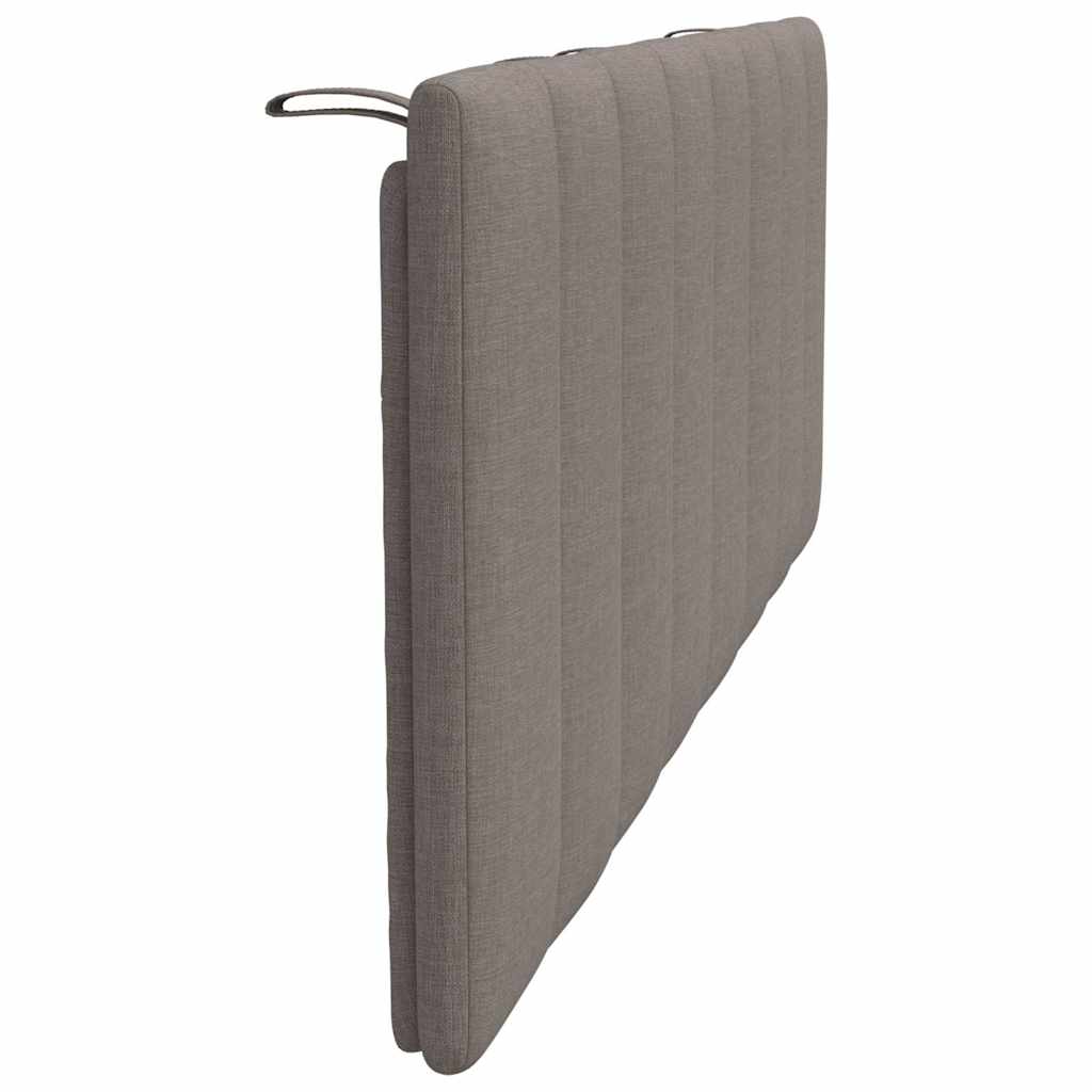 vidaXL Poduszka na wezgłowie, Hanko, kolor taupe, 120 cm, tkanina