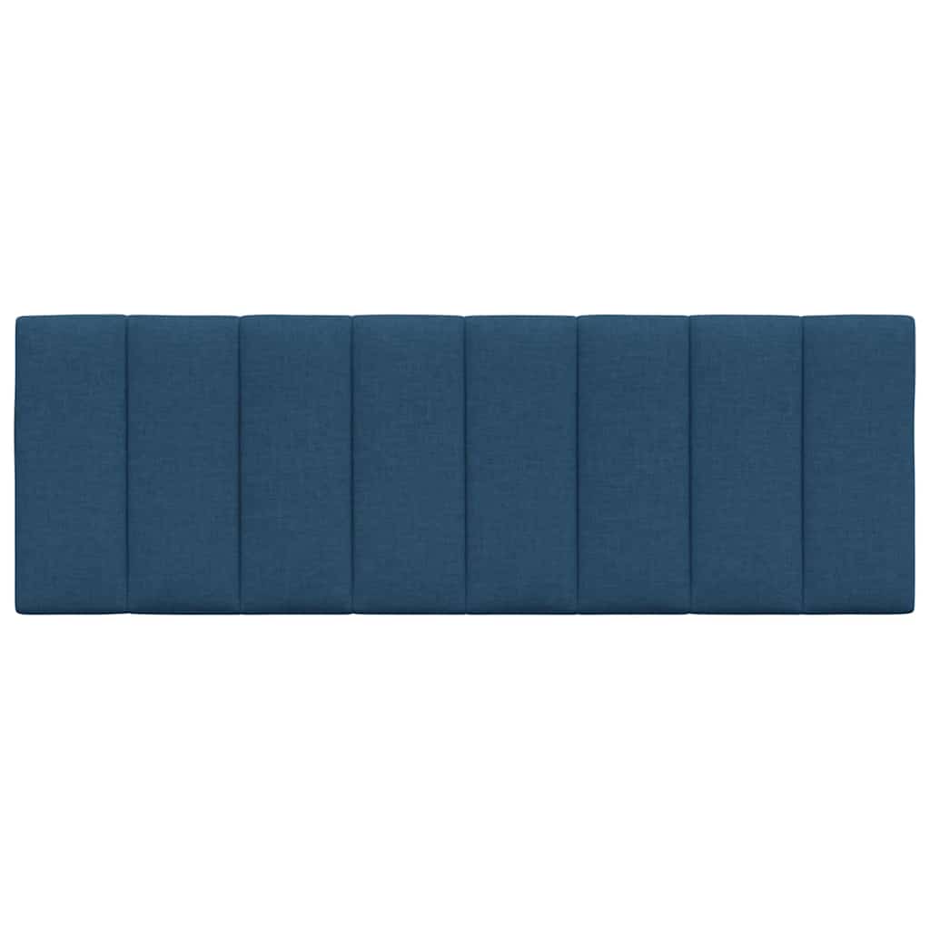 vidaXL Poduszka na wezgłowie, Hanko, niebieska, 120 cm, tkanina
