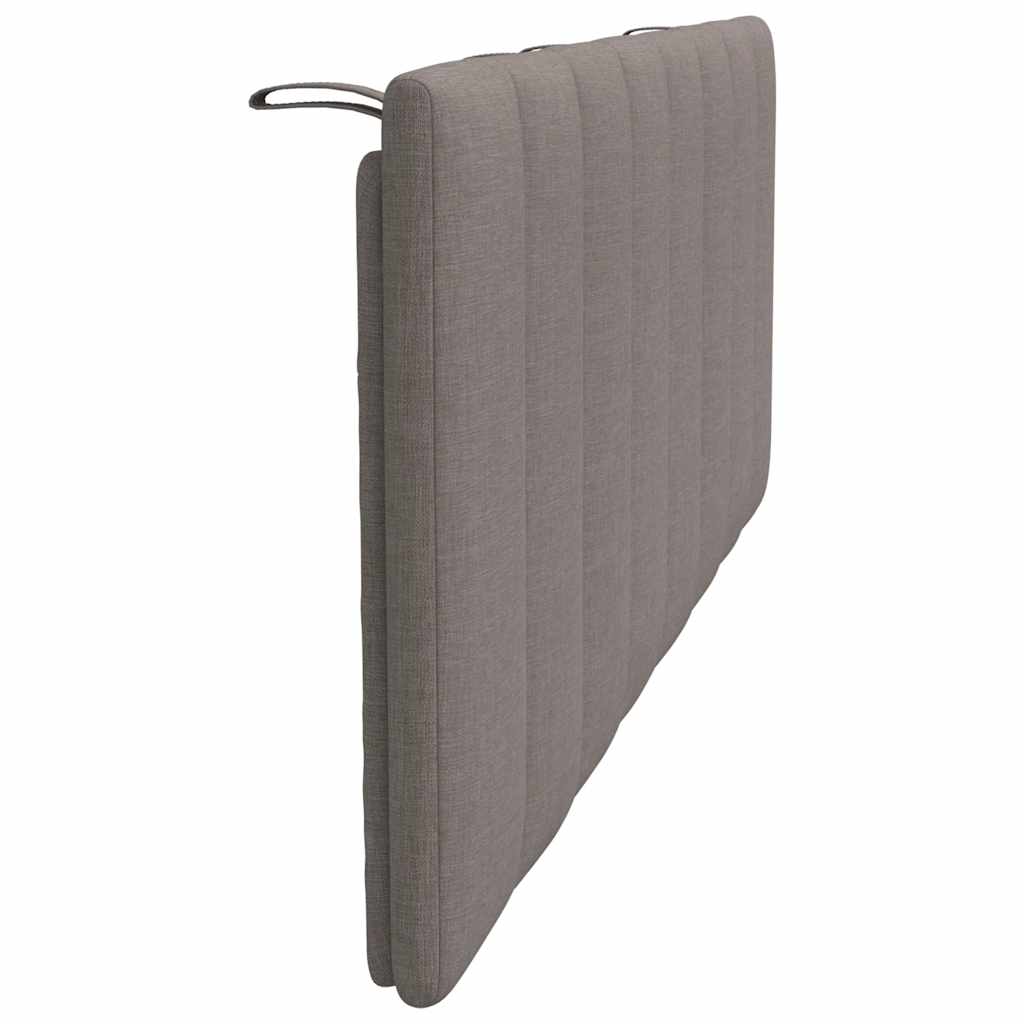 vidaXL Poduszka na wezgłowie, Hanko, kolor taupe, 140 cm, tkanina