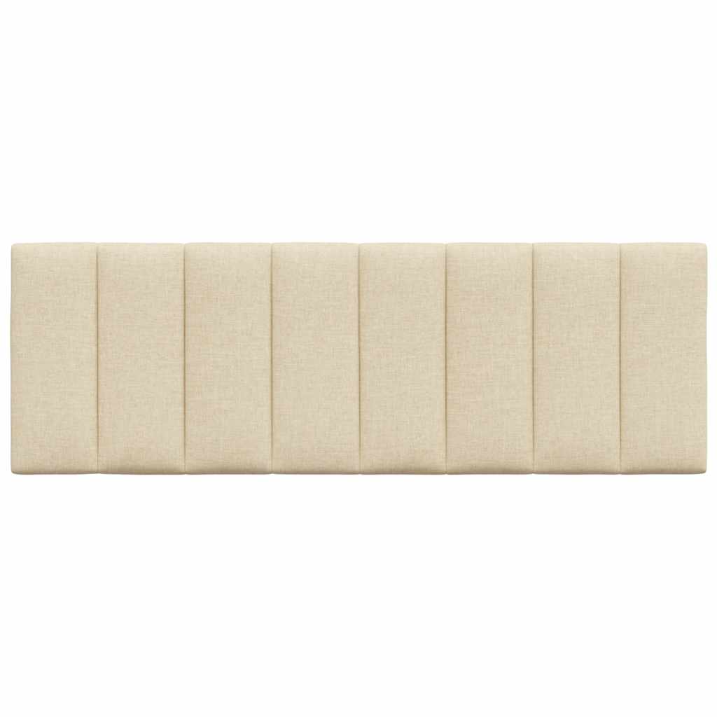 vidaXL Poduszka na wezgłowie, Hanko, kremowa, 140 cm, tkanina