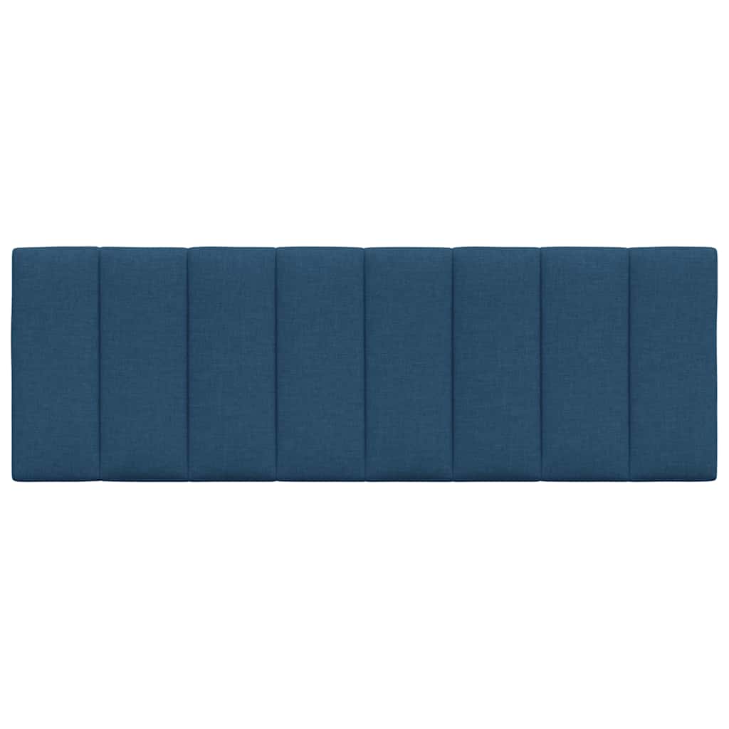 vidaXL Poduszka na wezgłowie, Hanko, niebieska, 140 cm, tkanina