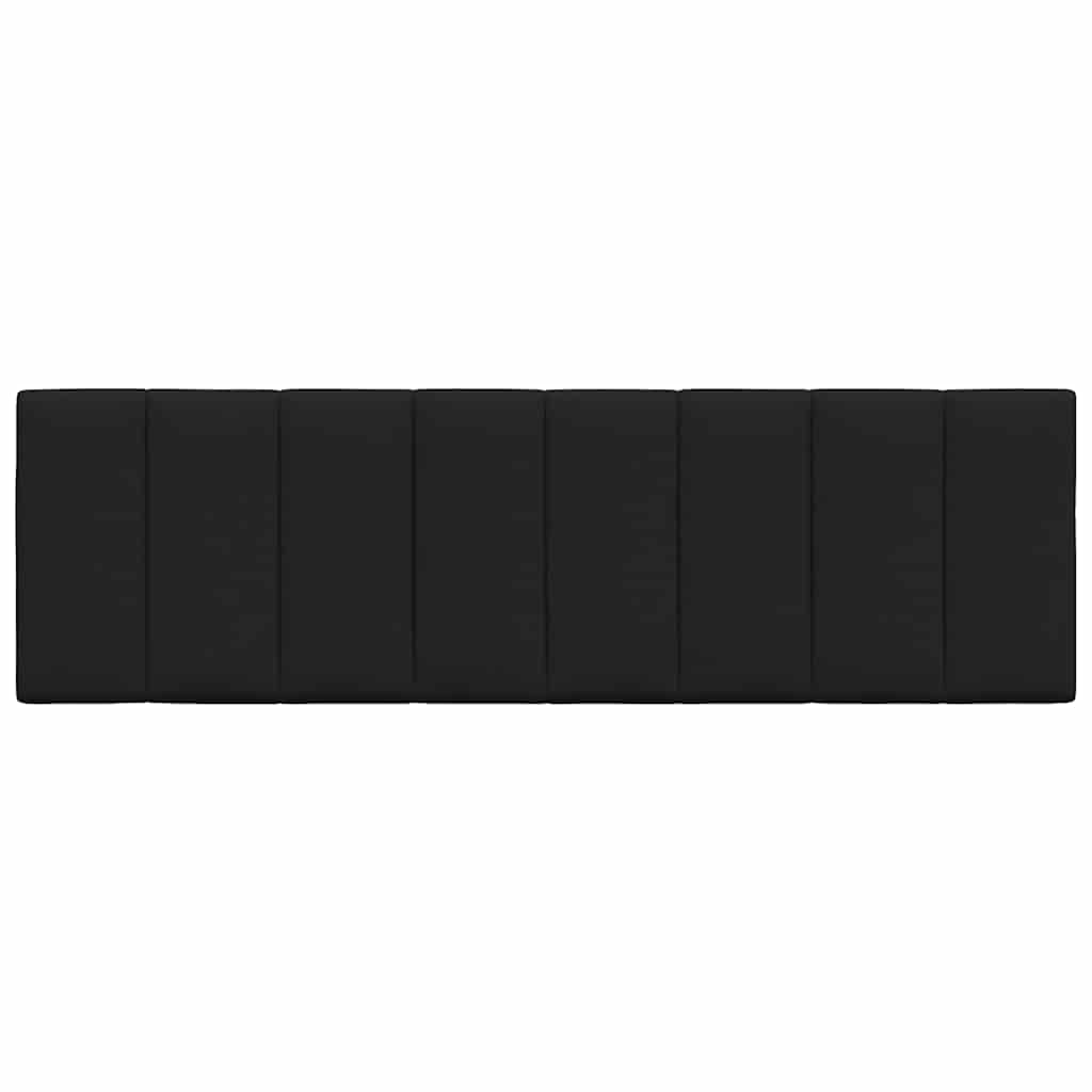 vidaXL Poduszka na wezgłowie, Hanko, czarna, 160 cm, tkanina