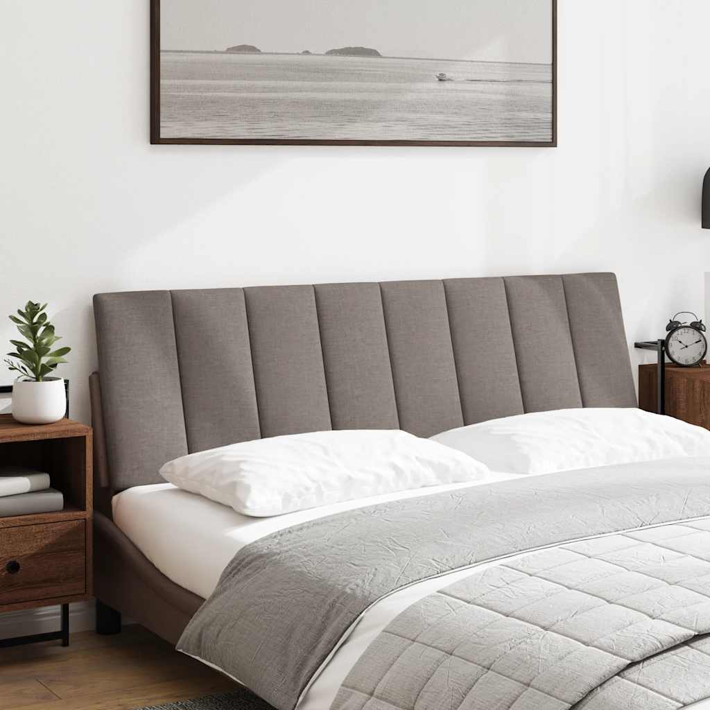 vidaXL Poduszka na wezgłowie, Hanko, kolor taupe, 160 cm, tkanina