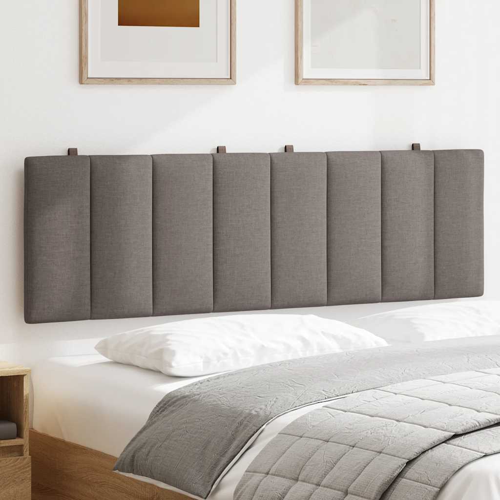 vidaXL Poduszka na wezgłowie, Hanko, kolor taupe, 160 cm, tkanina