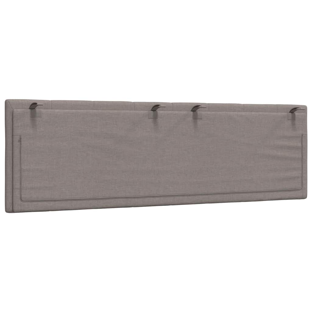 vidaXL Poduszka na wezgłowie, Hanko, kolor taupe, 160 cm, tkanina