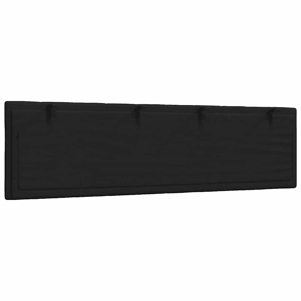 vidaXL Poduszka na wezgłowie, Hanko, czarna, 180 cm, tkanina